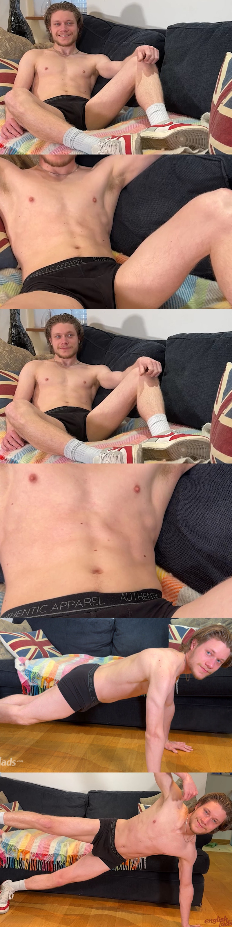 Hector Turner Teases His Uncut Cock To Ejaculation