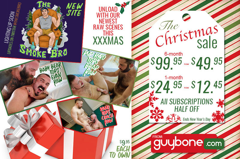 OMG! The Guy Bone Christmas Sale is here!