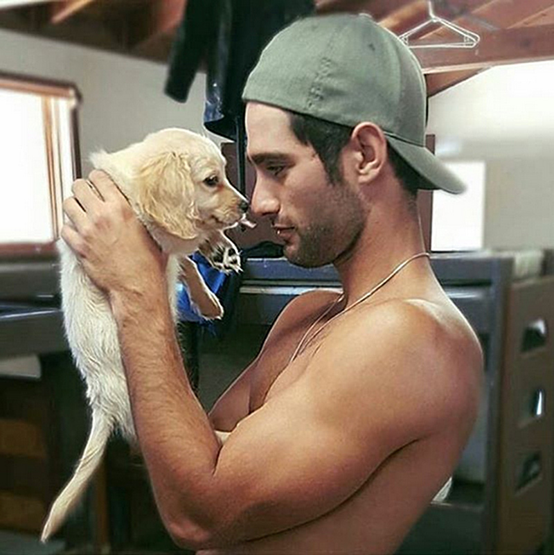 Something for the Weekend: Hot Dudes with Dogs