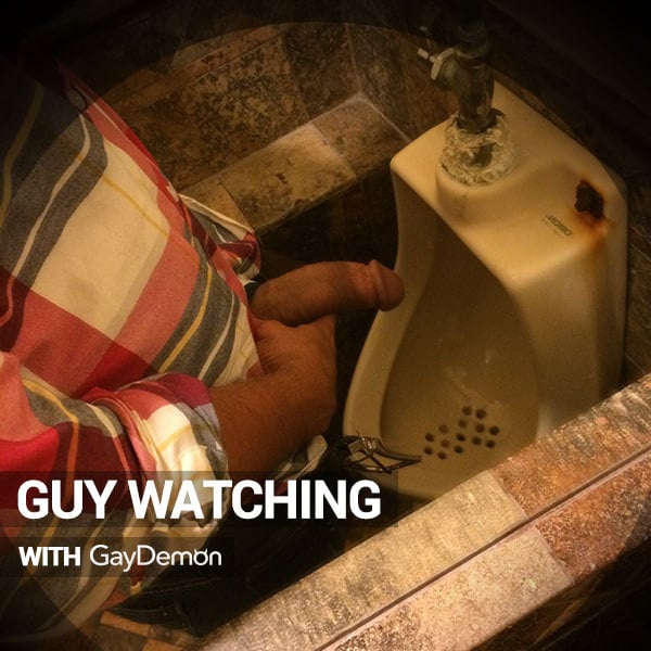 Guy Watching: Naked Toilet Time