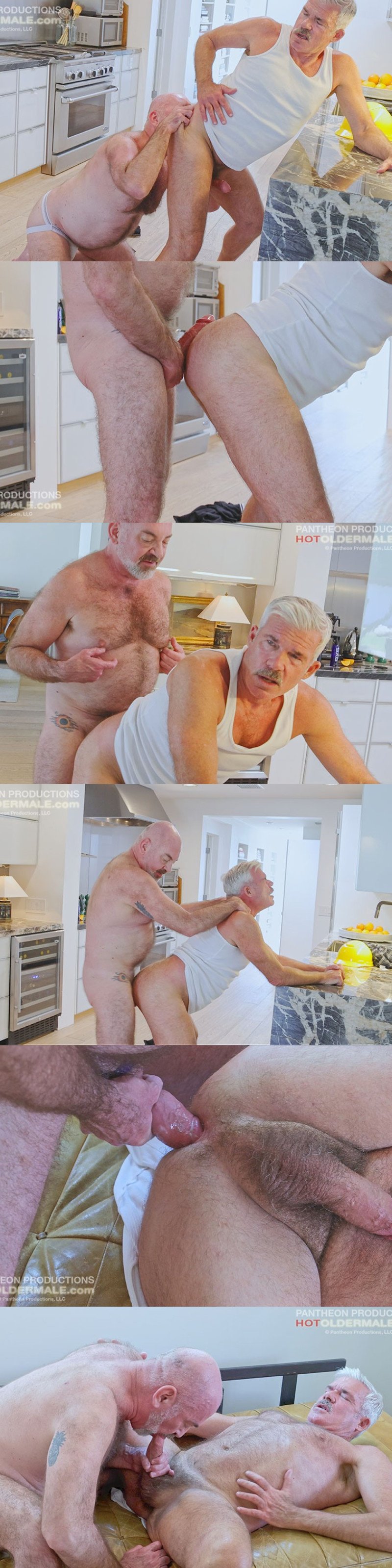 Maxxx Schlong Shoves His Cock Up Daddy Patrick's Ass