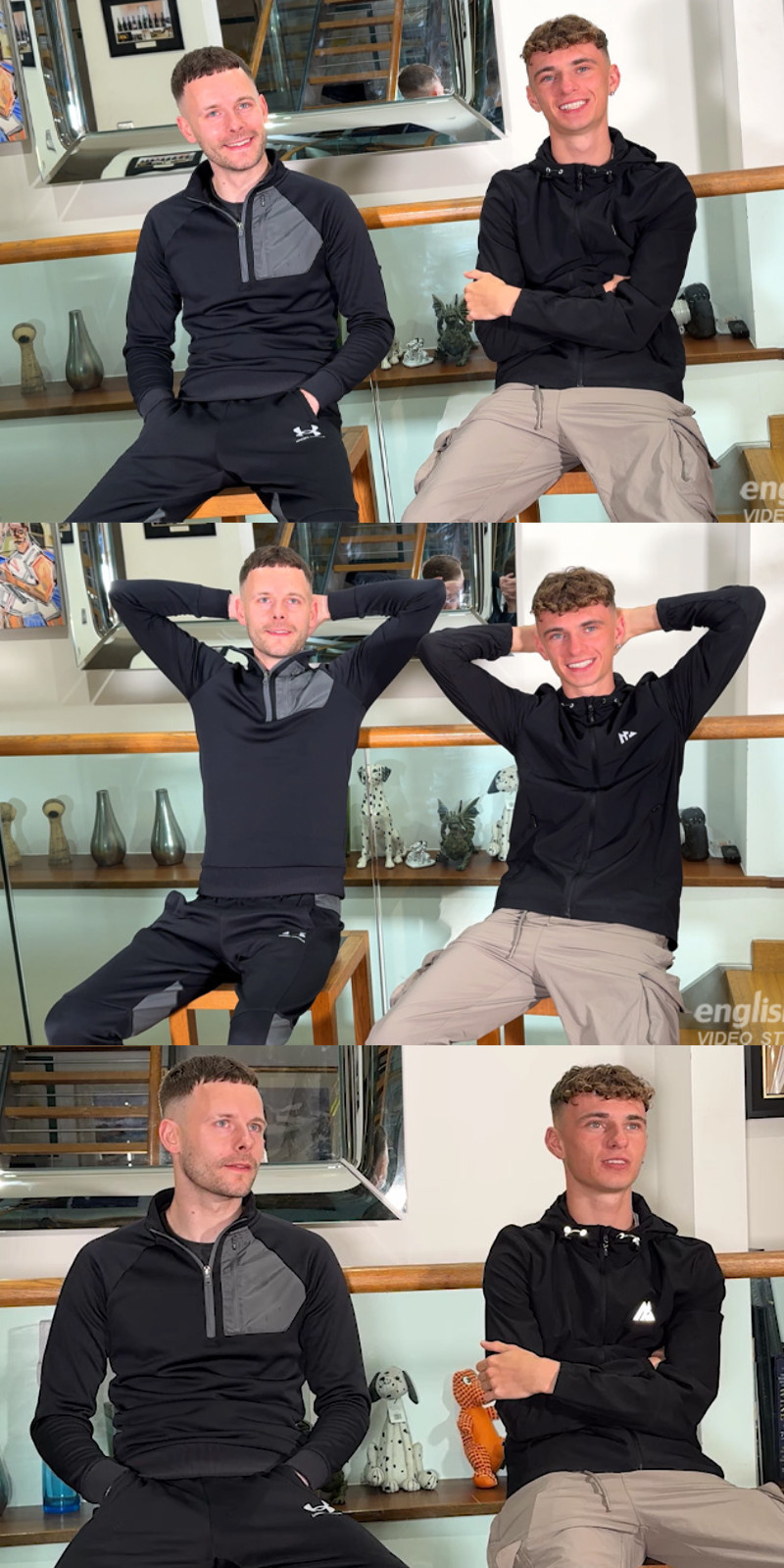 Str8t BFFs Mike Hughes & Joey King Jack Off Together