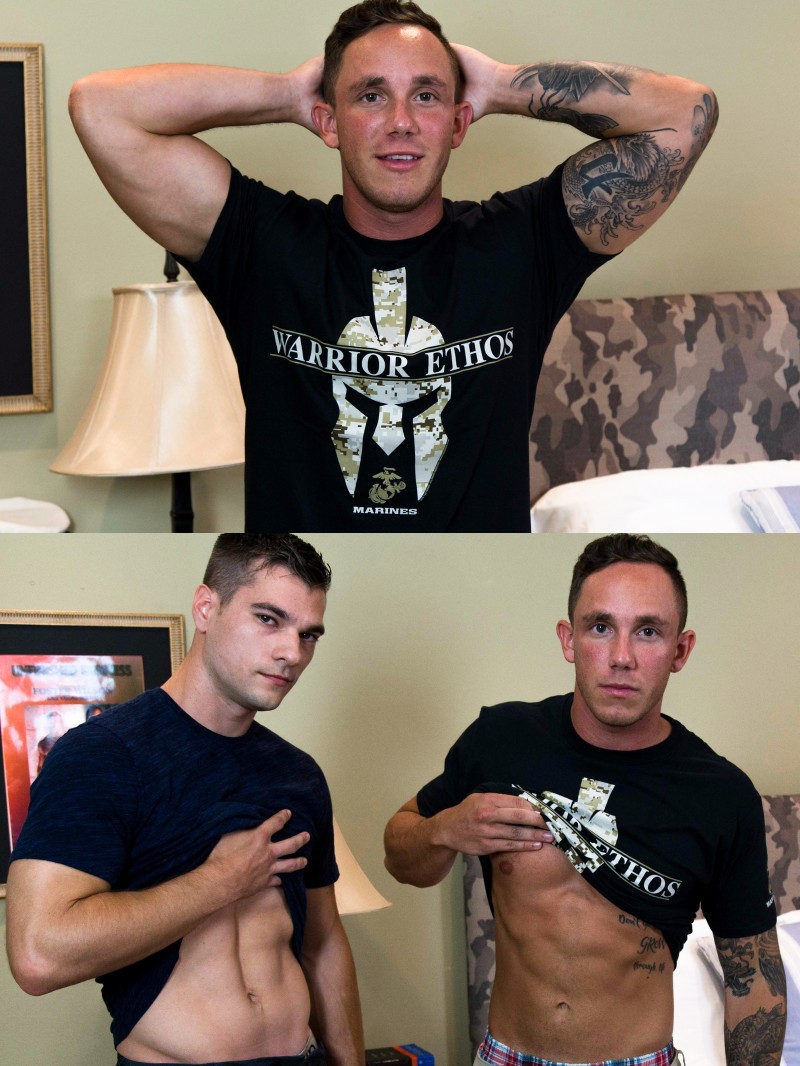 Cole Weston Fucks His First Guy at Active Duty