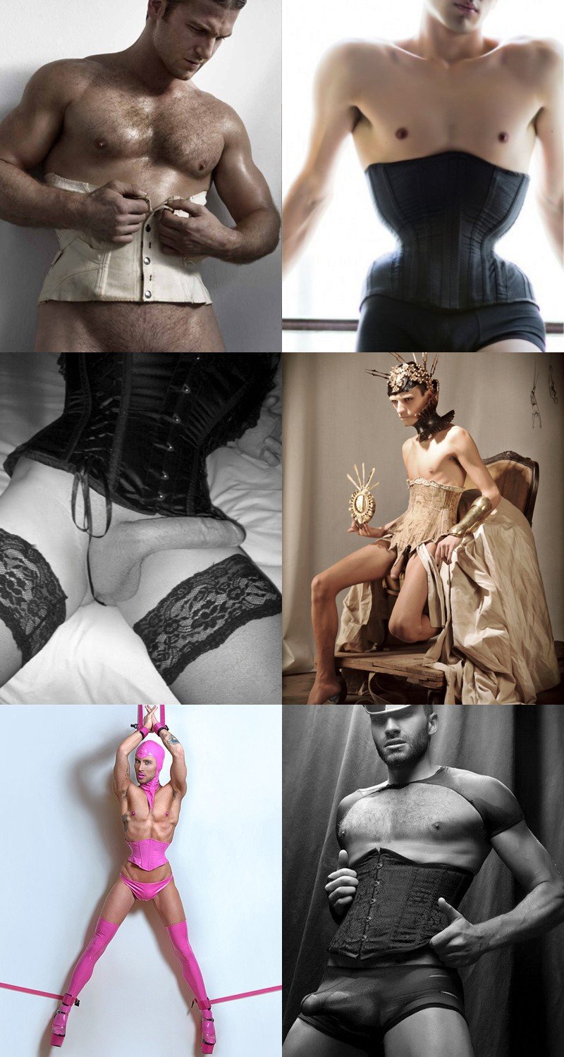 Kink Spotlight: Men in Corsets