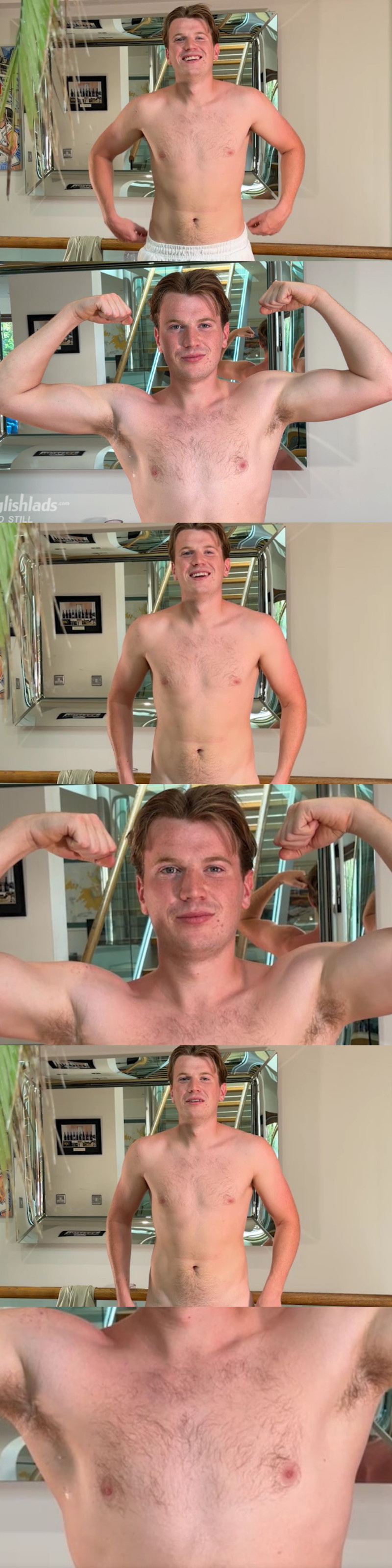 Jackson Ward's gigantic 7-inch uncut cock is ready to pop with tons of hot cum!