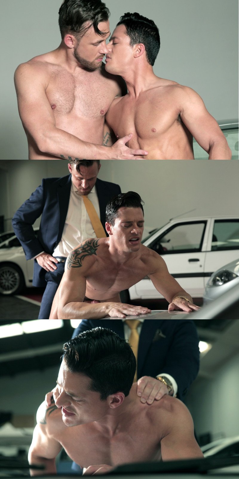 Rex Cameron Fucked Over A Car By Logan Moore