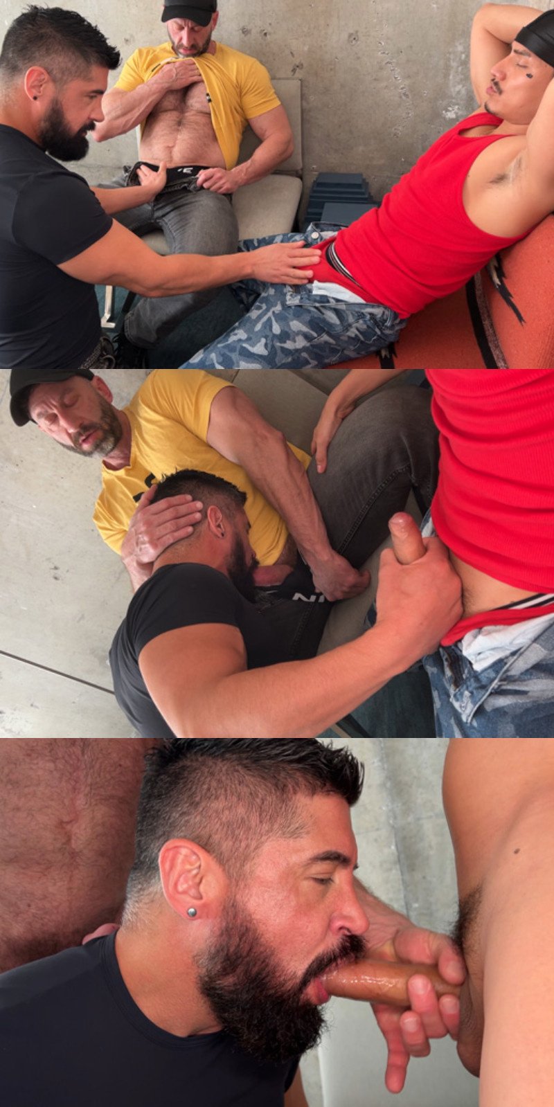 Prince Flackoo & Muscled Madison Sucked Off By Justin Jett