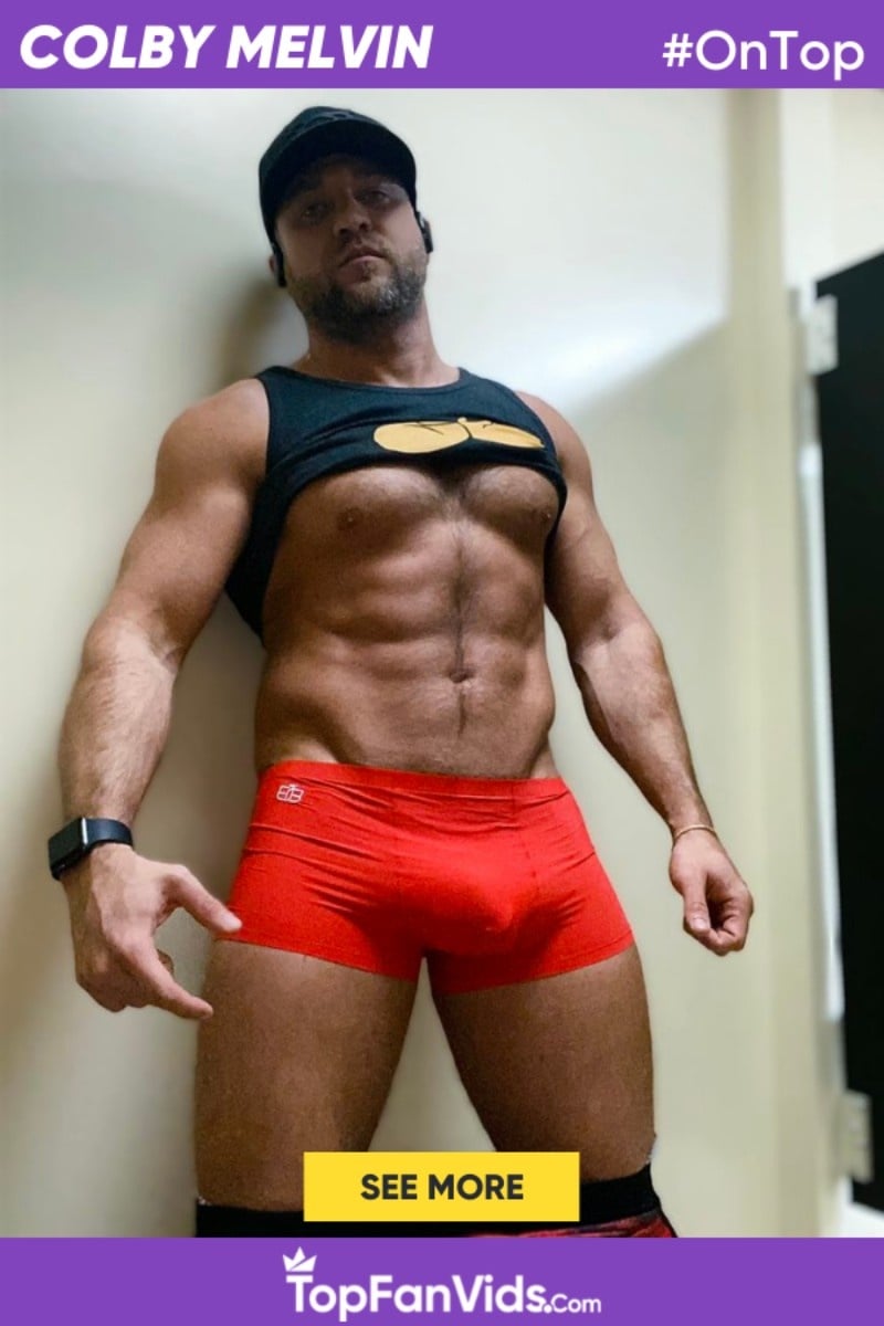 Sexy Top Colby Melvin Now Fucking Ass on Top Fan Vids