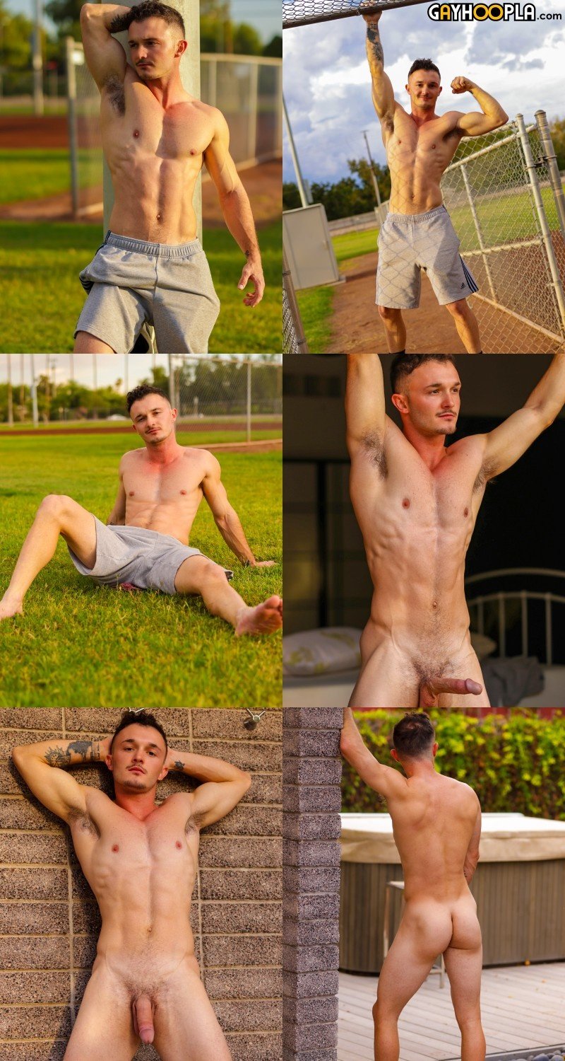 Baseball Jock & Latin Stud's Daddy Dream Cum True