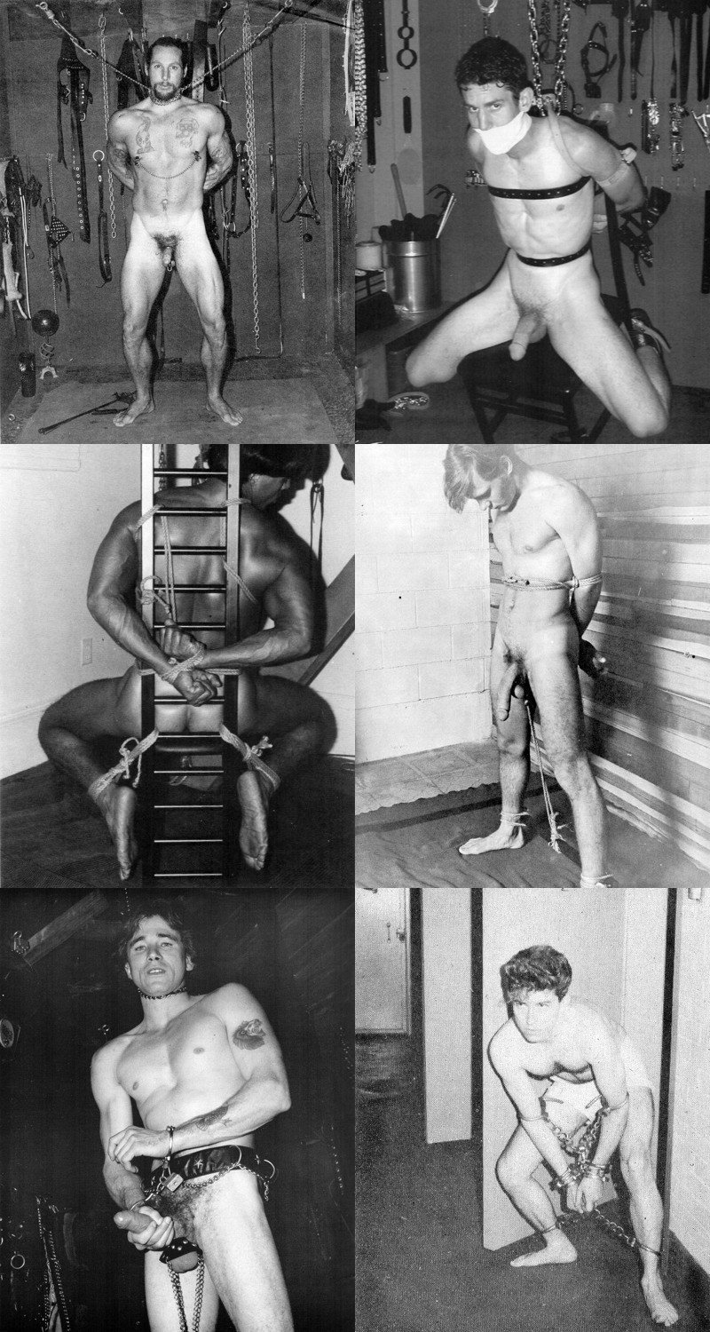 Flashback Vintage Bondage Guys Gaydemon