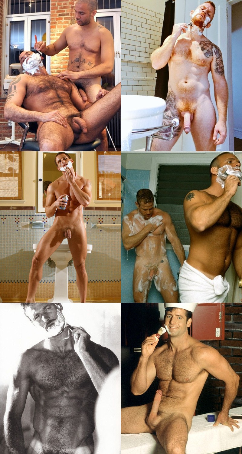 800px x 1500px - Kink Spotlight: Men Shaving - GayDemon