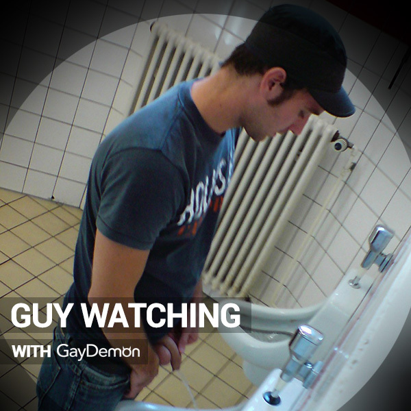 Guy Watching: I Can See Your Cock