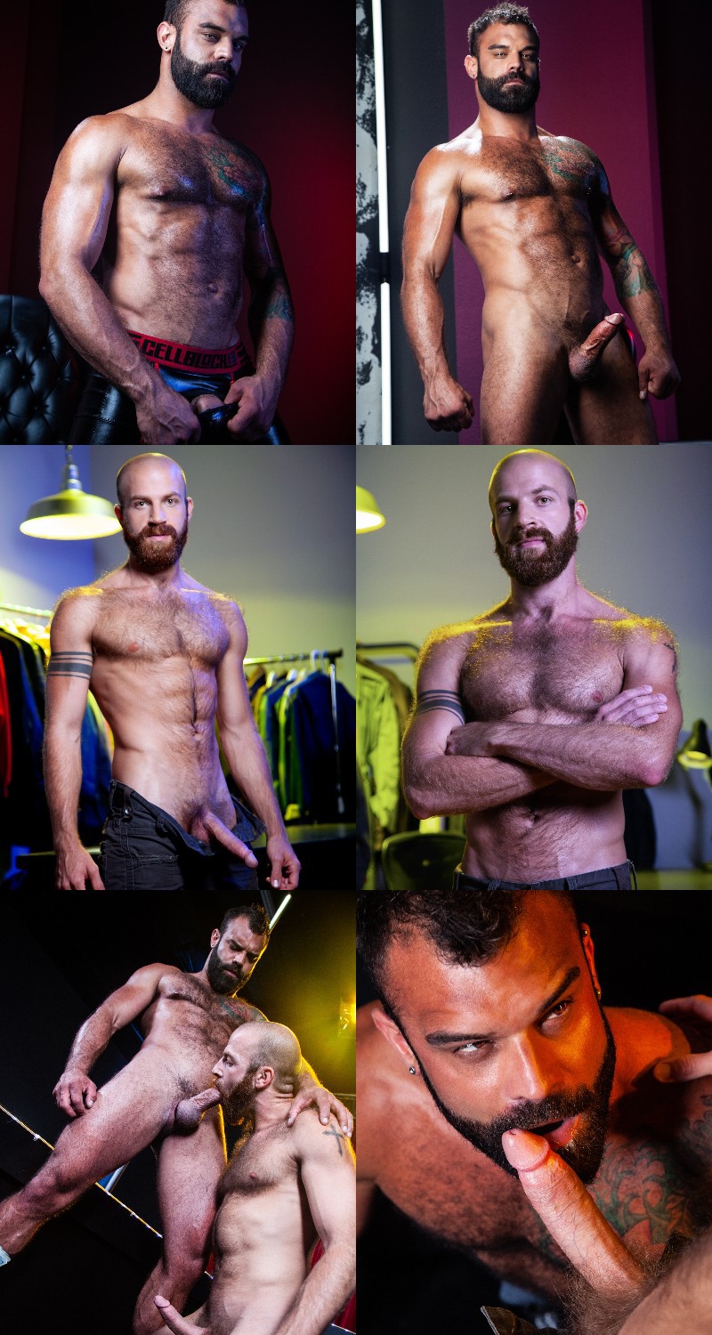 James Stevens & Drake Masters Blow Jizz On One Another's Beards in "Otter Erotic"