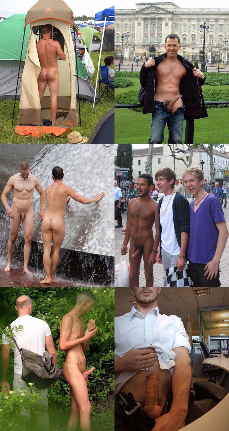 Male Naked Public