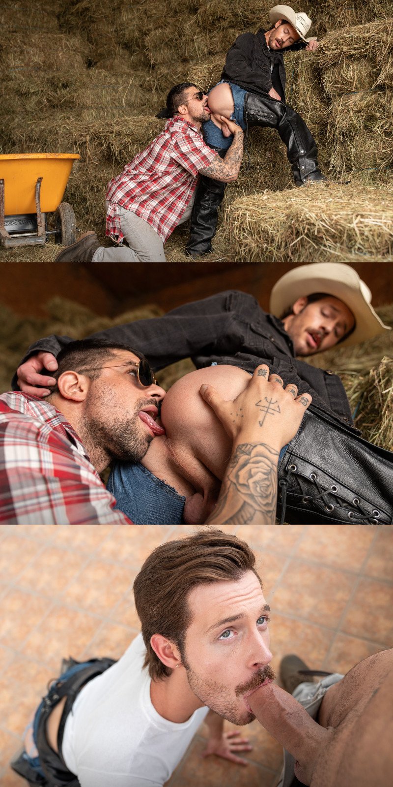 Ryan Bones Hammers His Huge Cock Into Theo Dore