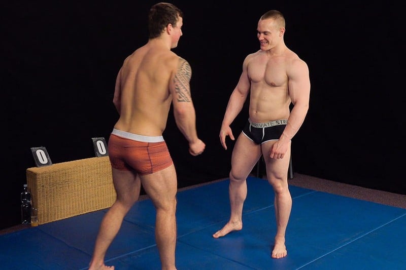 Naked Wrestlers Jan Bavor & Filo Bruska