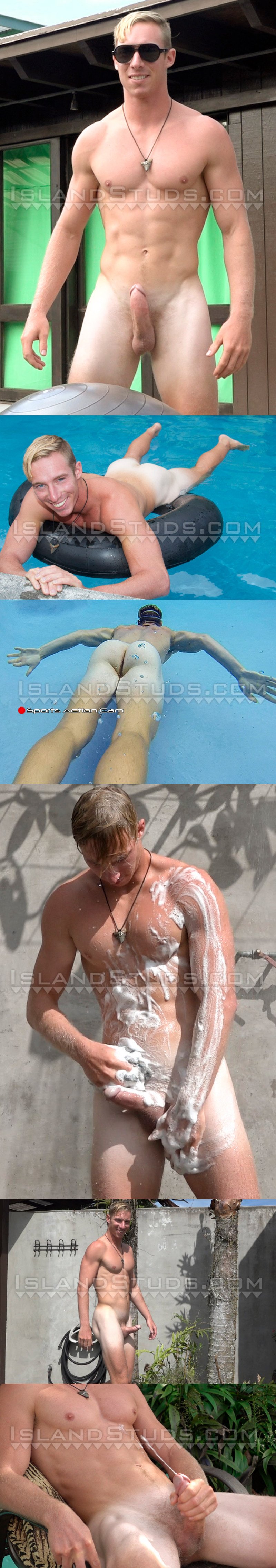 Surfer Sandy Shows Off His Sexy Body