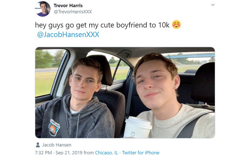 Real-Life Couple: Trevor Harris Posts Selfie with His Cute BF Jacob Hansen