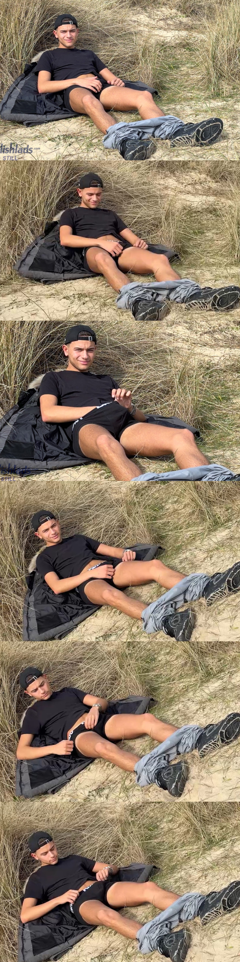 Straight Twink Jacks Off His 7-Inch Uncut Cock, Blasting Mad Loads!