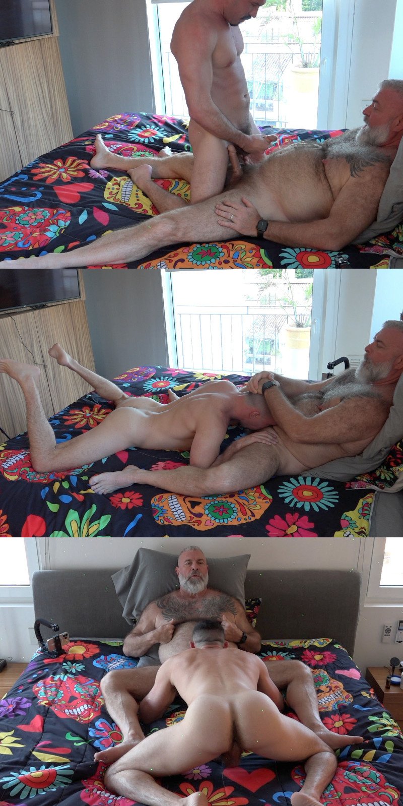 Evan Sterling Sucks & Slurps Will Angell's Daddy Cock
