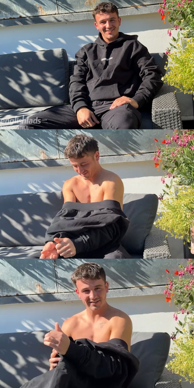Straight UK Twink Jacks Off His 8 Inch Uncut Cock