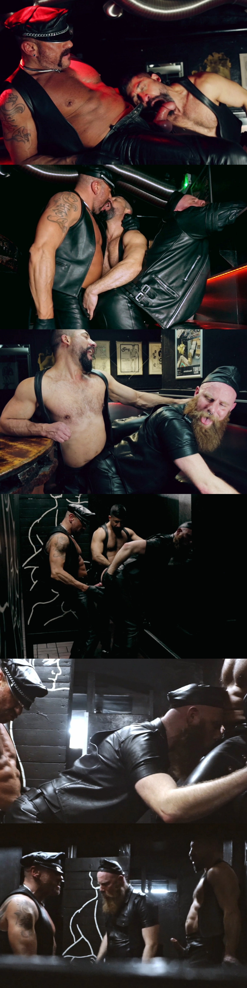 Fell Ball, Sultan Rhodos & Darek Kraft 3way Fuck At Sex Store