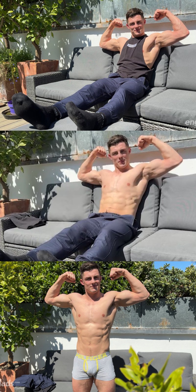 Tristan Grey Having A One-Man Party With His 7-Inch Cock!