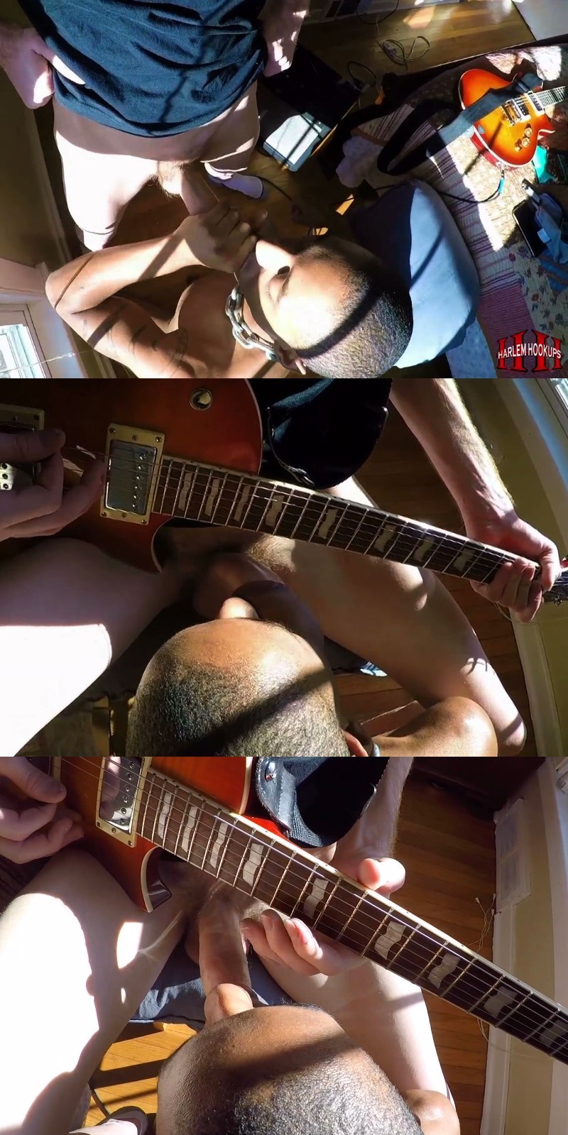 This Week in Guitar Players Getting Head While Strumming Their Guitar