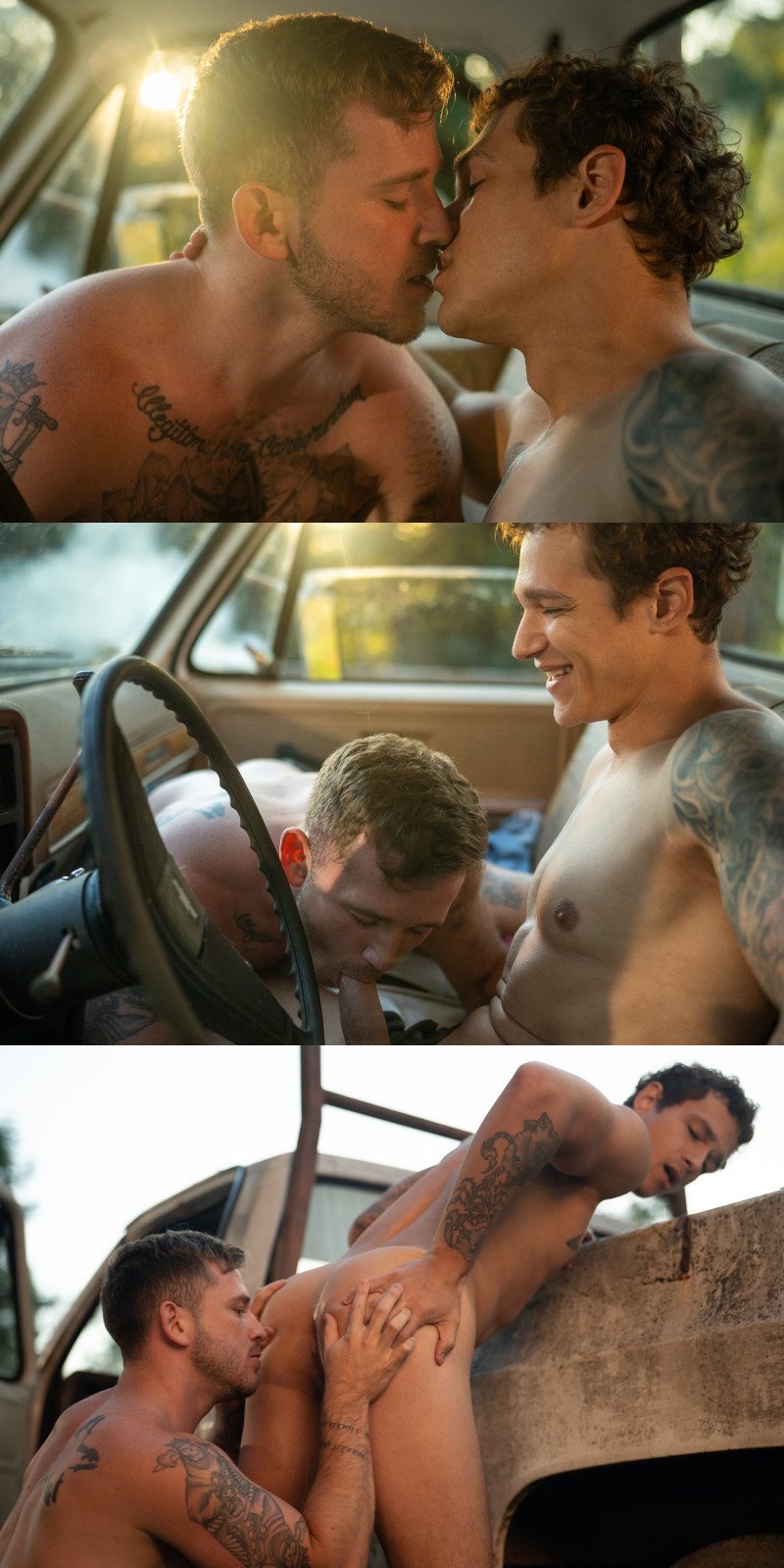 Andrew Delta & Jayden Marcos Fuck In The Back Of A Pickup Truck