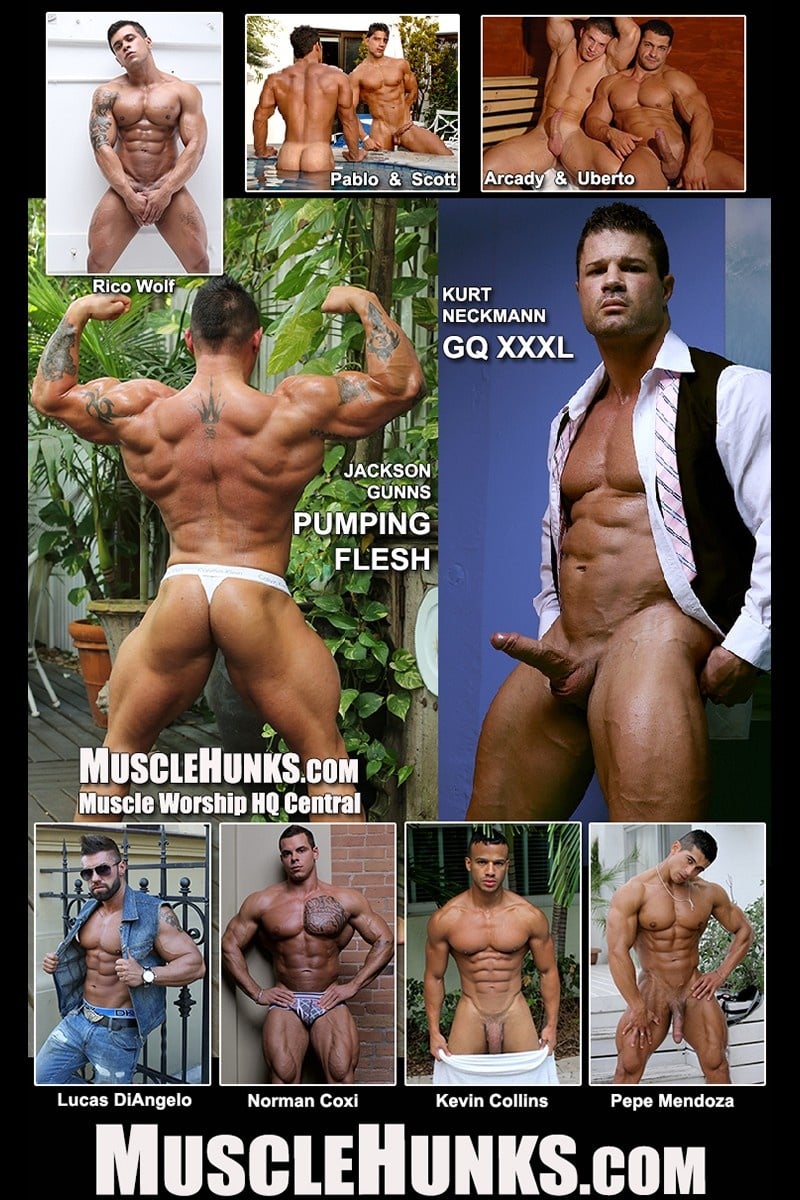 Real Men & Bodybuilders in Live Webcam Shows!