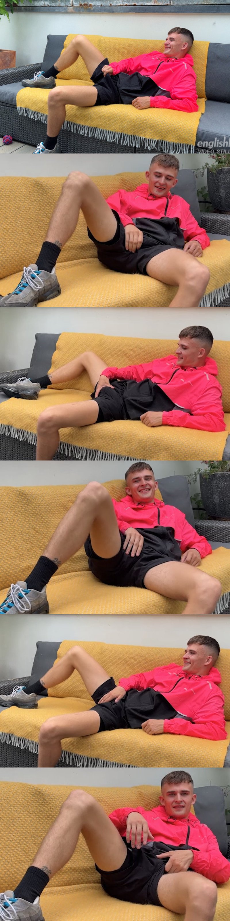 Seb Butler Fucks Himself With A Black Dildo