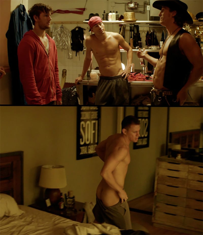 Channing Tatum & Christian Gehring Nudes at Mr. Man