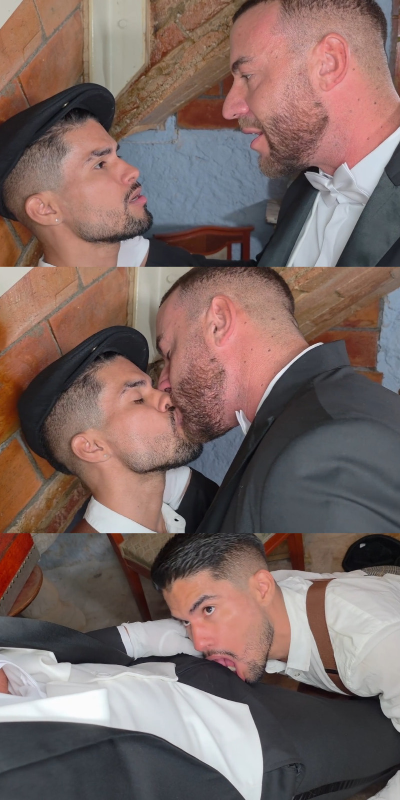 Nicola Veneziano Pounds Anderson Parker With His Uncut Cucumber Cock