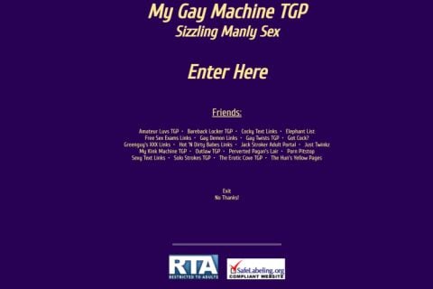 My Gay Machine