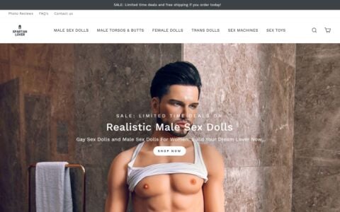 Spartan Lover - Realistic Gay Sex Dolls