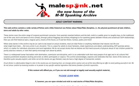 Male To Male Spanking Contacts