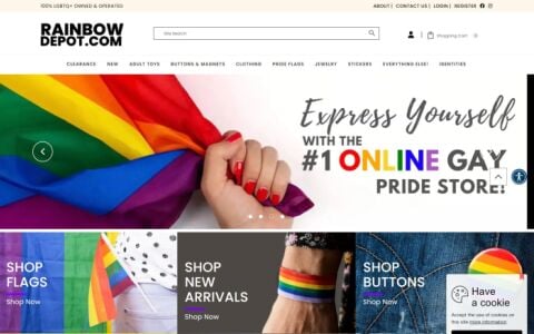 LGBT Pride Merchandise Shop | Rainbow Depot