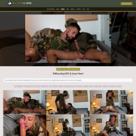 member area screenshot from Military Gay XXX