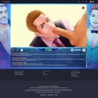 member area screenshot from Nutaku Gay Games