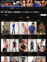 member area screenshot from Guyzin2Rubber