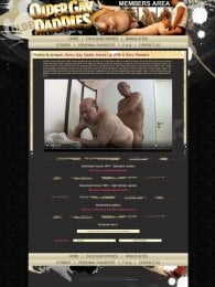 member area screenshot from Older Gay Daddies