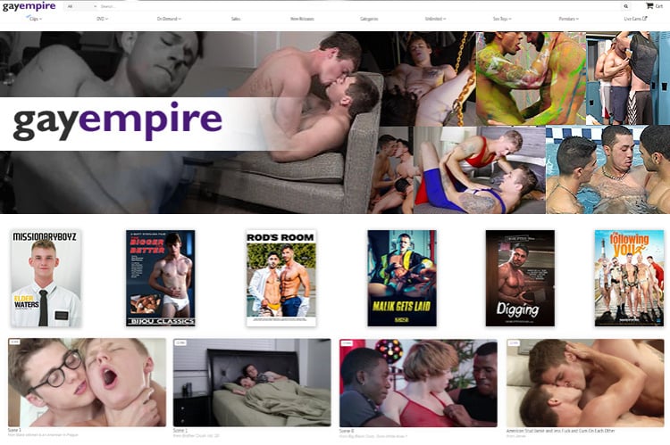 Gay Empire Unlimited tour page
