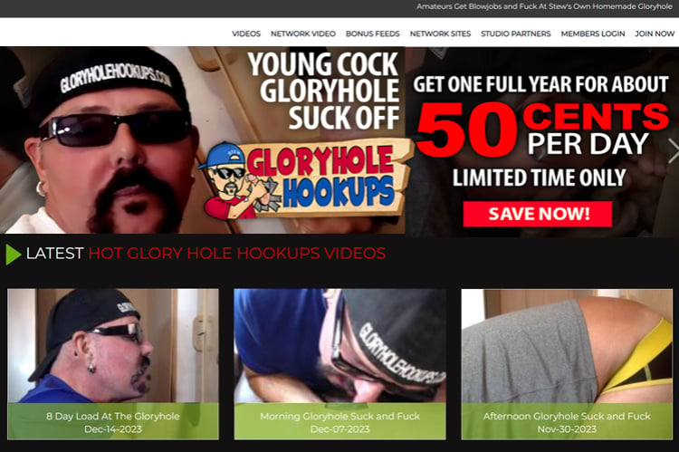 GloryHoleHookups tour page