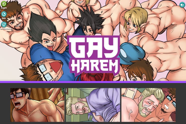 GayHarem tour page