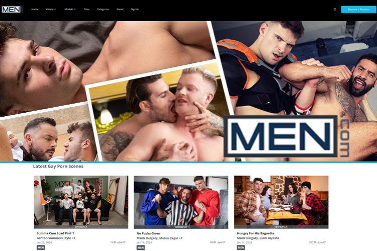 Men.com tour page