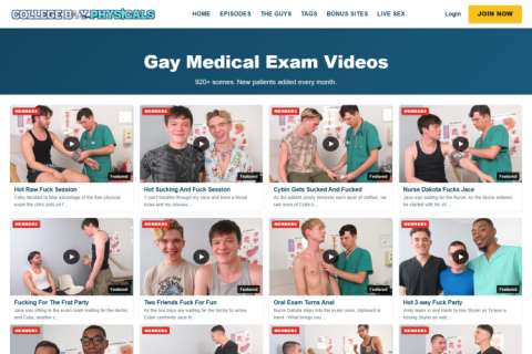 College Boy Physicals