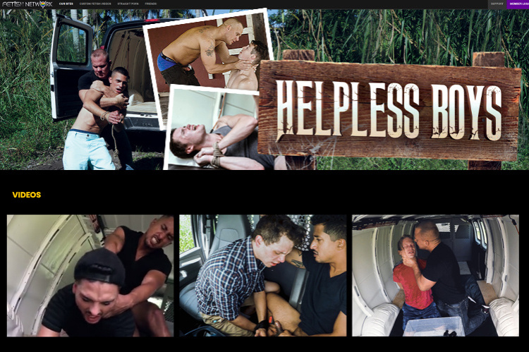 HelplessBoys tour page