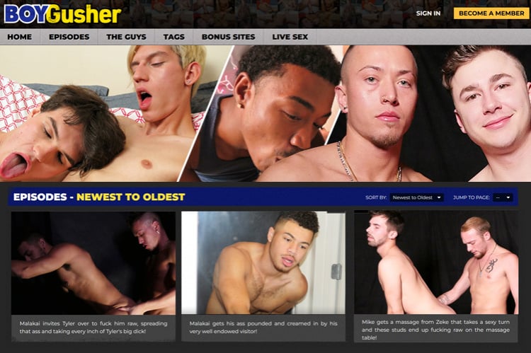 Boy Gusher