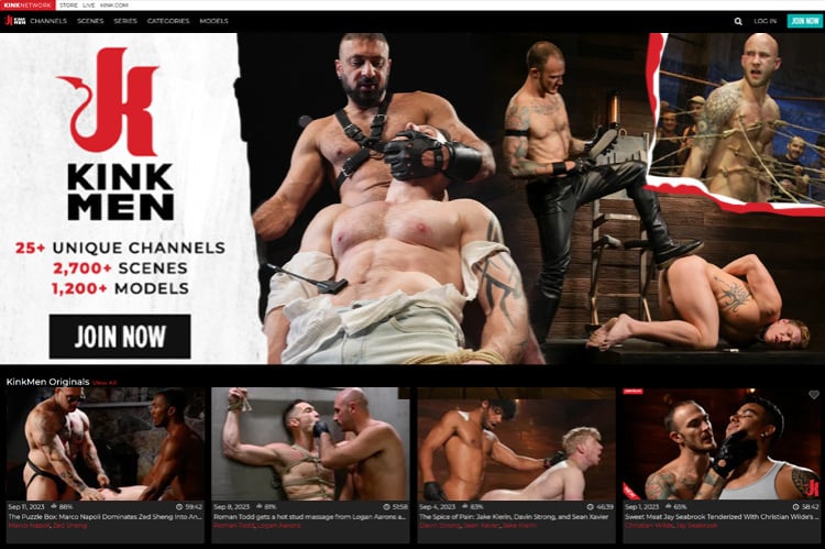 KinkMen tour page