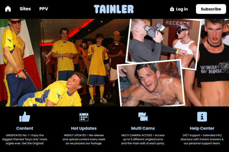 Tainler tour page